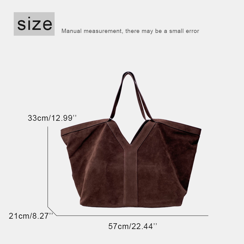 Oversized Faux Suede Tote Bags - Luxury Bags Of 2026 review and price
