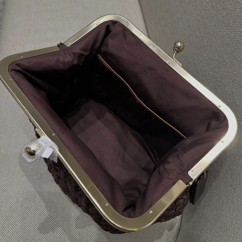 Hand-Woven Kisslock Frame Shou - Luxury Bags Of 2026 review and price