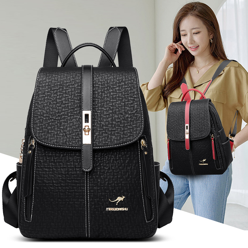 Fashion Backpacks Female High  - Luxury High Quality Bags review and price