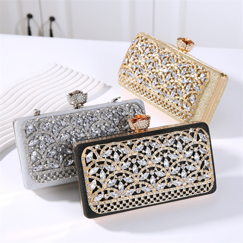 Luxury Diamond Metal Frame Eve - Luxury Bags In Dubai review and price