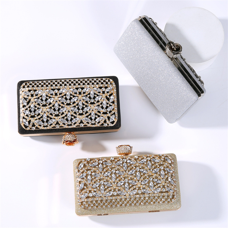 Luxury Diamond Metal Frame Eve - Luxury Bags In Dubai review and price