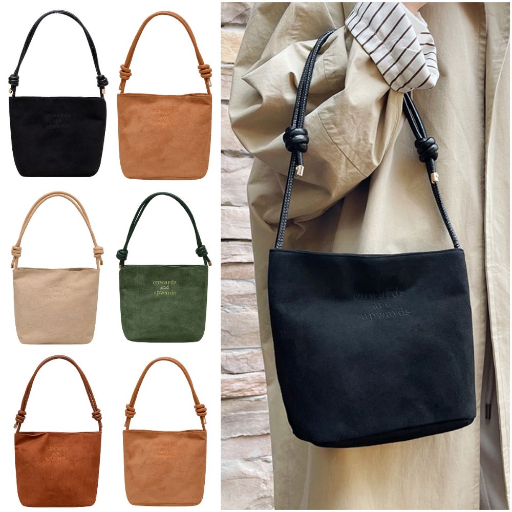 Portable Suede Shoulder Bag La - Bucket Bag Suede review and price
