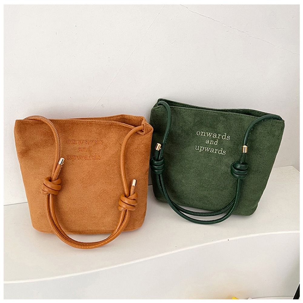Portable Suede Shoulder Bag La - Bucket Bag Suede review and price
