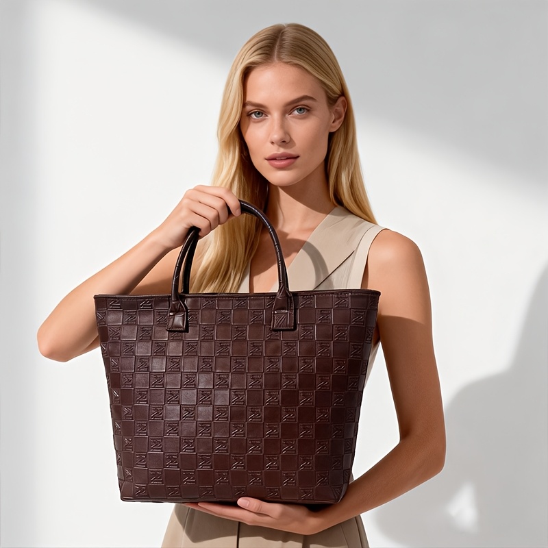 Light Luxury Deep Brown Quilte - Luxury Bags Reseller review and price