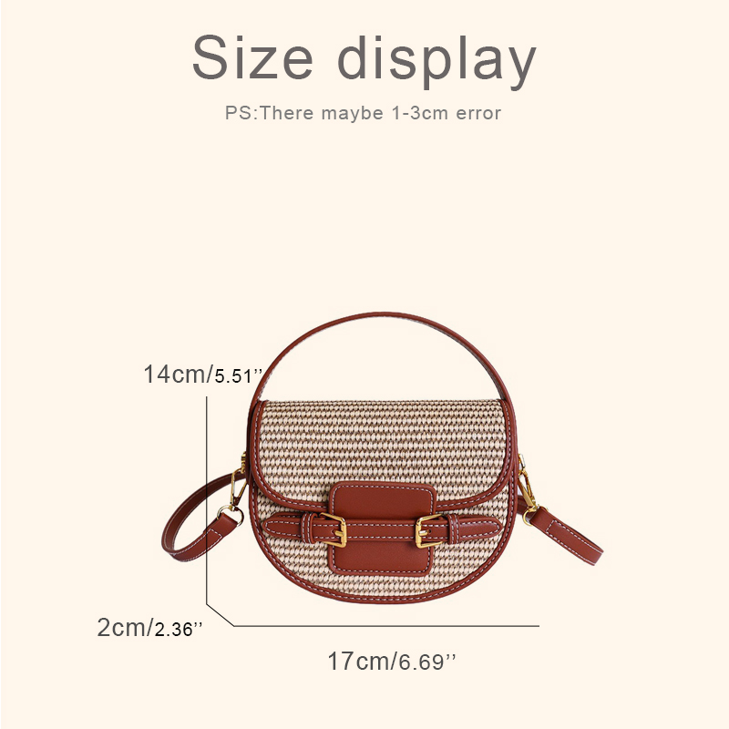 England Style Mini Straw Saddl - Luxury Bags Of 2026 review and price