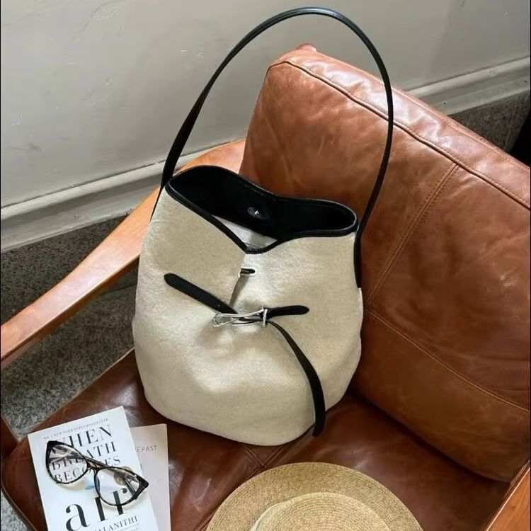 Women's Linen Canvas Bucket Ba - Bucket Bag Suede review and price
